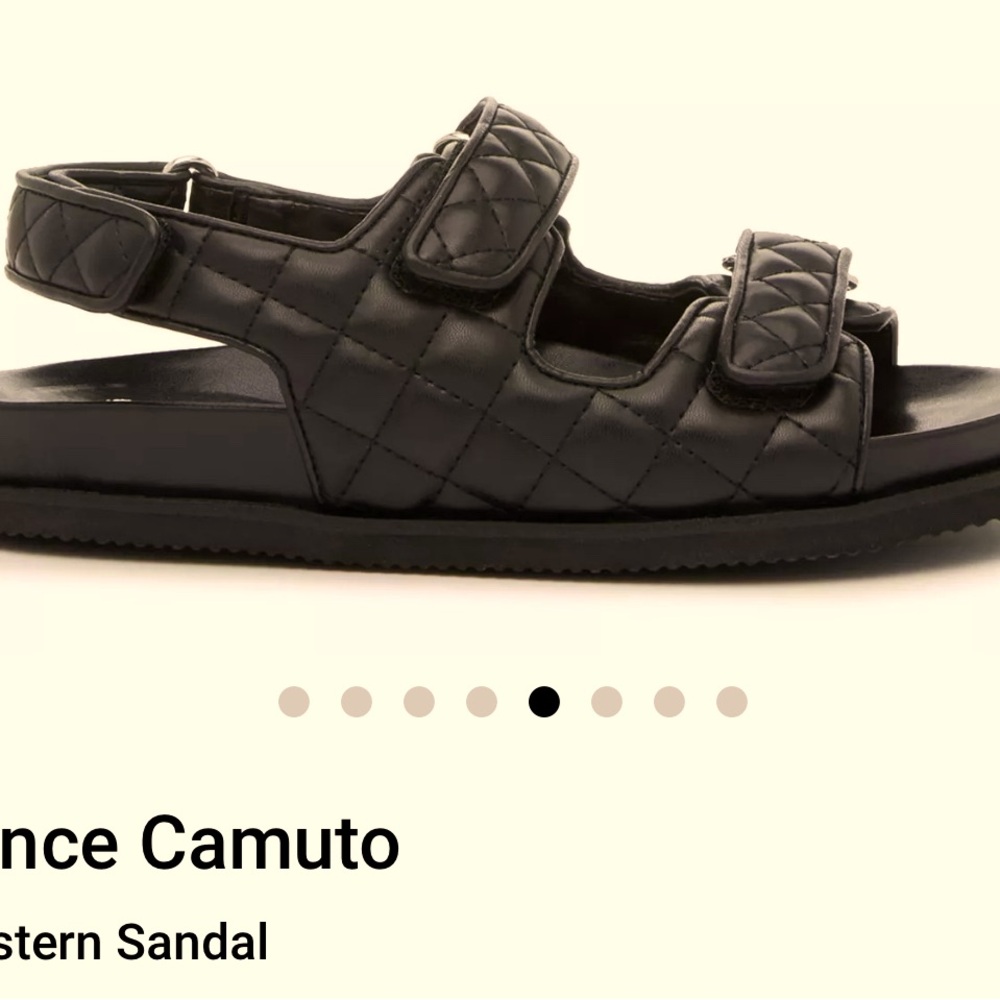 Black Vince Camuto Sandal Gently Used worn once - Picture 8 of 8
